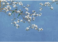Fototapeta 1dílná,  SAKURA BLUE FTNM7709, 155 x 110 cm - Fototapeta
