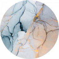 Samolepicí dekorace kulatá,  Watercolor Stone CR3211, 70 x 70 cm - Self-Adhesive Decoration