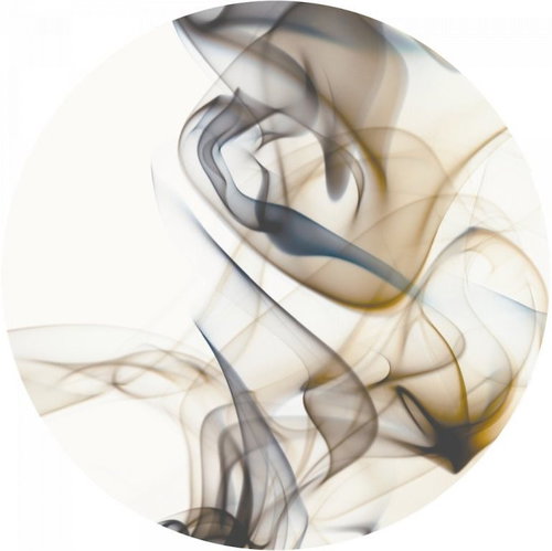 Samolepicí dekorace kulatá,  Flowing Smoke CR3336, 140 x 140 cm - Self-Adhesive Decoration - Main image