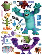 DK1709 Self-adhesive Decoration MONSTERS 65 x 85cm - Self-Adhesive Decoration