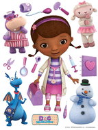 DK1779 Self-adhesive Decoration DR. MCSTUFFINS 6 65 x 85cm - Self-Adhesive Decoration