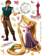 DK852 Self-adhesive decoration RAPUNZEL AND PRINCE 65 x 85cm - Self-Adhesive Decoration