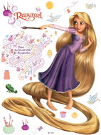 DK854 Self-adhesive Decoration RAPUNZEL AND PAINTING 65 x 85cm - Self-Adhesive Decoration