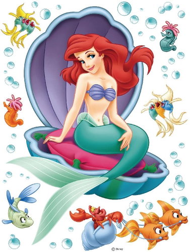 DK864 Self-adhesive Decoration ARIEL 65 x 85cm - Self-Adhesive Decoration - Main image