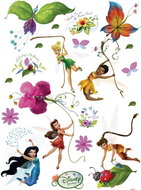 DK883 Self-adhesive Decoration FAIRIES & FLOWER 65 x 85cm - Self-Adhesive Decoration