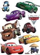 DK887 Samolepiaca dekorácia CARS 2: MCQUENN &MATER 65 × 85 cm - Samolepiaca dekorácia