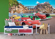AG Design 4-piece Wall Mural CARS 2 RACE FTD 2221, 360 x 254cm Paper - Photo Wallpaper