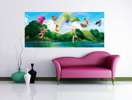 AG Design 1 piece Wall Mural FAIRIES UNDER WATER FTDNH 5308, 202 x 90cm Fleece - Photo Wallpaper