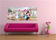 AG Design 1 piece Wall Mural BREAKFAST WITH MINNIE AND DAISY FTDNH 5344, 202 x 90cm Fleece - Photo Wallpaper