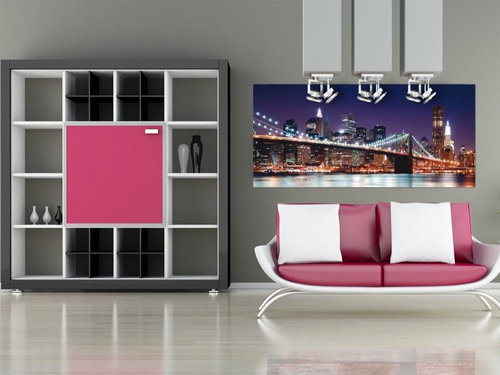 AG Design 1-dielna fototapeta BROOKL. BRIDGE FTNH 2714, 202 × 90 cm vlies - Fototapeta - Hlavný obrázok