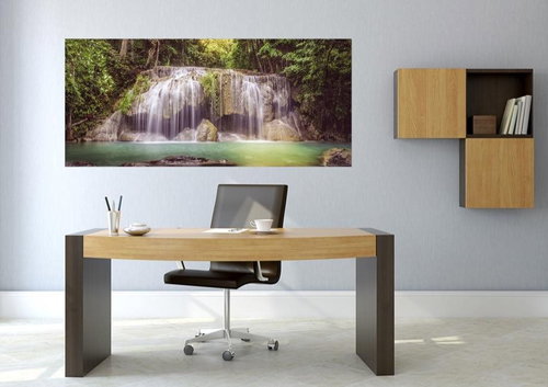 AG Design 1 piece Wall Mural WATERFALL FTNH 2743, 202 x 90cm Fleece - Photo Wallpaper - Main image