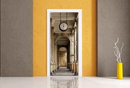 AG Design 1 Piece Wall Mural HALLWAY FTNV 2895, 90 x 202cm Fleece - Photo Wallpaper - Main image