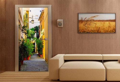 AG Design 1 piece Wall Mural LANE FTNV 2904, 90 x 202cm Fleece - Photo Wallpaper - Main image
