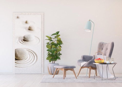 AG Design 1 piece Wall Mural STONES FTNV 2906, 90 x 202cm Fleece - Photo Wallpaper - Main image