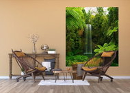 AG Design 2-piece Wall Mural WATERFALL FTNXL 2509, 180 x 202cm Fleece - Photo Wallpaper