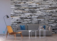AG Design 4 piece Wall Mural STONES AFTISTIC FTS 1313, 360 x 254cm Paper - Photo Wallpaper