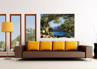 AG Design 1 piece Wall Mural RIVER FTSs 0833, 180 x 127cm Paper - Photo Wallpaper