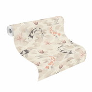 Vliesová tapeta na zeď Rasch 409420, kolekce Kimono, 0,53 x 10,05 m - Tapeta na zeď