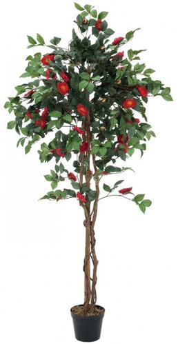Camellia red, 180 cm - Artificial Tree - Main image