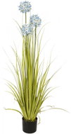 Allium grass with blue flowers, 120 cm - Artificial Grass