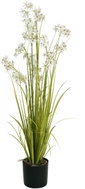 Jasmine grass with white flowers, 130 cm - Artificial Grass