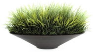 Grass in decorative bowl, 40 cm - Artificial Grass