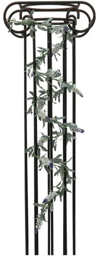 Flowering garland, white, 180 cm - Artificial Flower - Main image