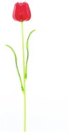 Tulip red - crystal, 61 cm, 12 pcs - Artificial Flower