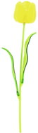 Tulip yellow - crystal, 61 cm, 12 pcs - Artificial Flower