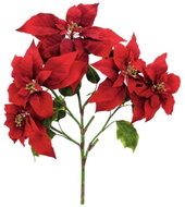 Poinsettia bush, red, 60 cm - Artificial Flower