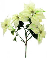 Poinsettia bush, cream, 60 cm - Artificial Flower