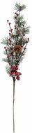 Pine branch with glitter, 90cm - Artificial Flower