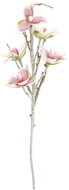 Větvička magnolie, bílo-růžová, 100 cm - Umělá květina