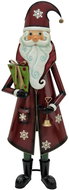 Figurína Santy, kovová, 150cm - Vánoční dekorace