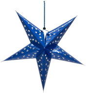 Star Lantern, papírová hvězda 50cm, modrá - Vánoční dekorace