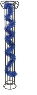 Řetěz vánoční, modrá metalíza, 7,5 x 200 cm - Vánoční dekorace