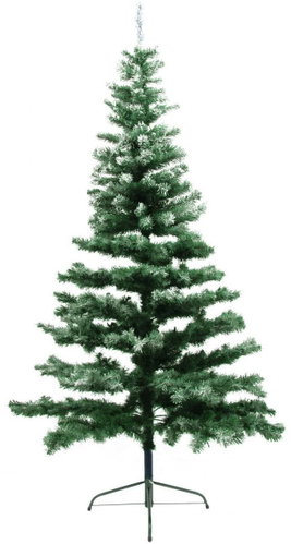 Umělý vánoční stromek, jedle zasněžená, 240 cm - Vánoční stromek - Main image