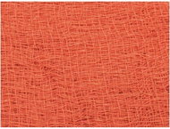 Dekorační tkanina, hrubá, oranžová, 76x500cm - Dekorace