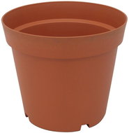 Květináč plastový, červený, 24cm - Květináč