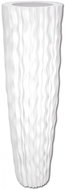 Lamella designový květináč 140cm, bílý - Květináč