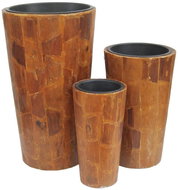 Sada dekoračních květináčů "AFRICA", výška 74, 54 a 44cm - Květináč