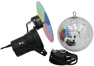 Eurolite mirror ball set 20 cm with reflector - Disco Ball