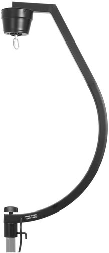 Eurolite motor stand 1 rpm. /min. for mirror balls up to 50 cm, black - Disco Ball - Main image