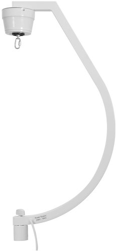 Eurolite motor stand 1 rev. /min. for mirror balls up to 50 cm, white - Disco Ball - Main image