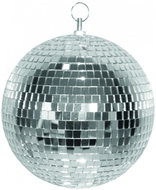 Stage effects Mirror ball 30 cm, silver - Disco Ball
