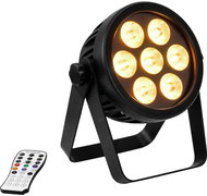 EUROLITE LED 7C-7 Silent Slim Spot - LED PAR Spotlight