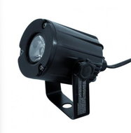 Eurolite LED spot 3W, 3200K, 6, black, spotlight - LED PAR Spotlight