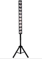 Citronic Amber, LED Blinder Bar with stand - LED PAR Spotlight