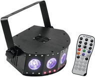 Eurolite LED SCY-5 Hybrid, 5x4W QCL, 30x0.2W RGB, beam effect - Lighting Effect