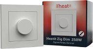 HEATIT Zig Dim 250W White RAL 9003, Zigbee otočný stmívač - Switch